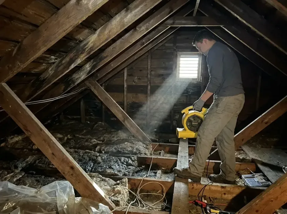 attic-water-damage-drying-proc-007 — frequently asked questions, Emergency Water Extraction & 24/7 Flood Response in Merkel,…